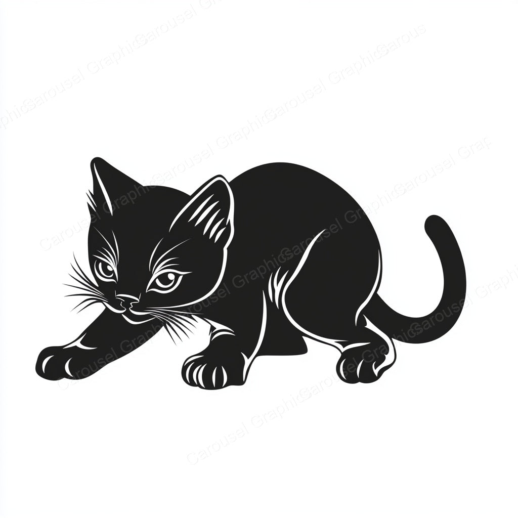 Kitten Vector Graphic preview