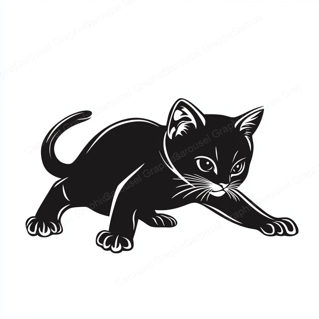 Kitten Vector Graphic preview