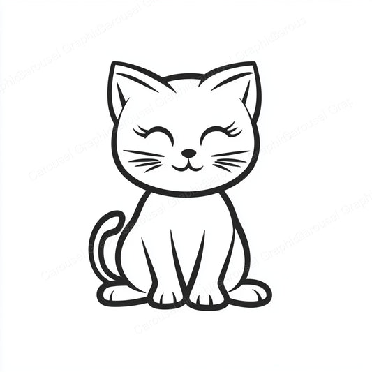 Kitten Vector Graphic preview