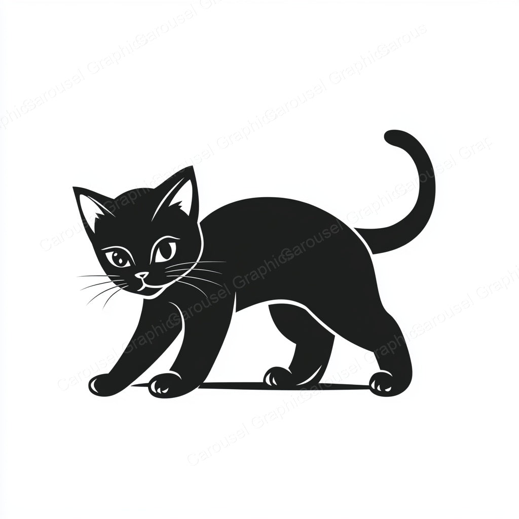 Kitten Vector Graphic preview