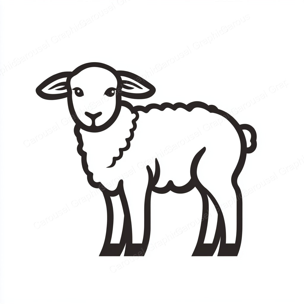 Lamb Vector Graphic preview