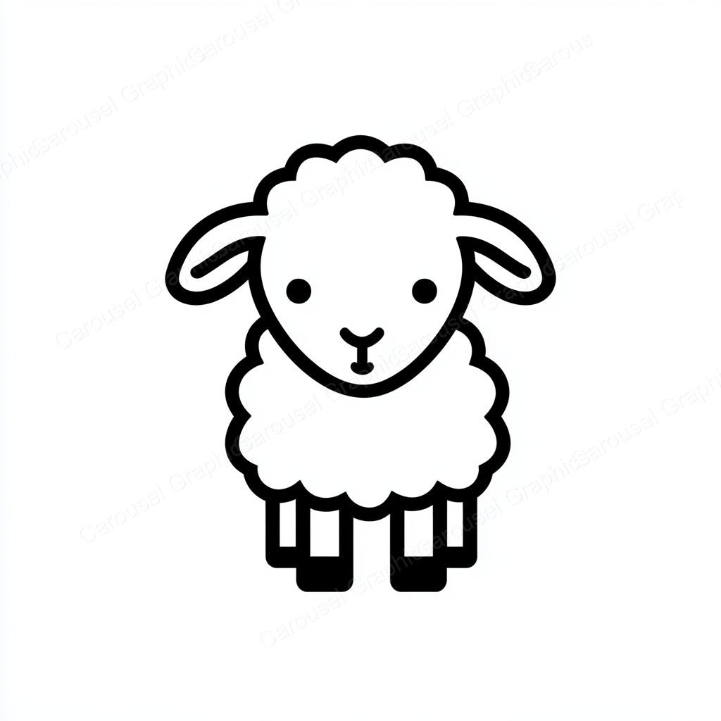 Lamb Vector Graphic preview
