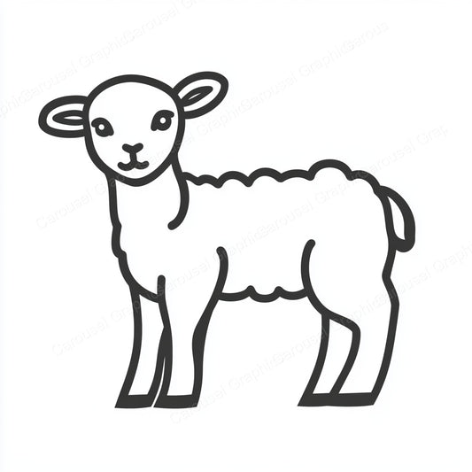Lamb Vector Graphic preview