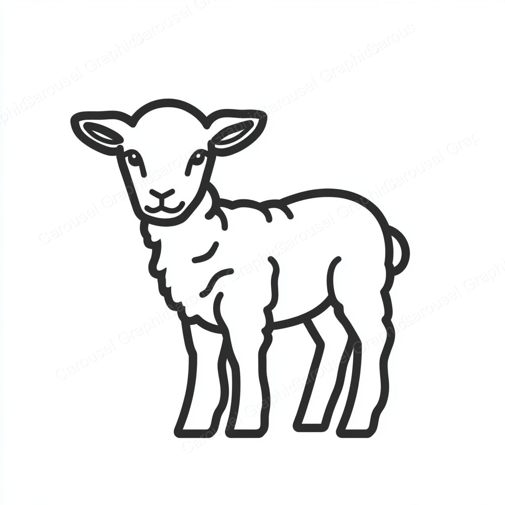 Lamb Vector Graphic preview