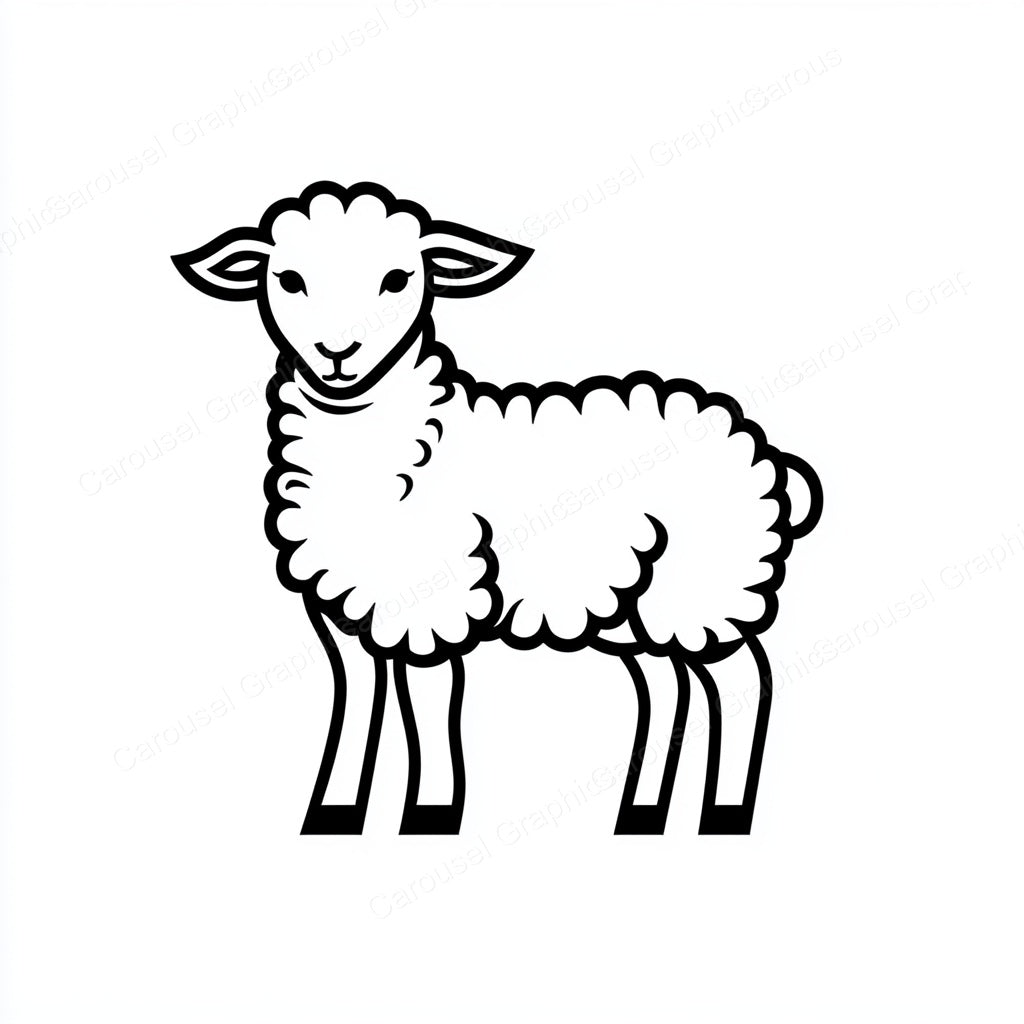 Lamb Vector Graphic preview