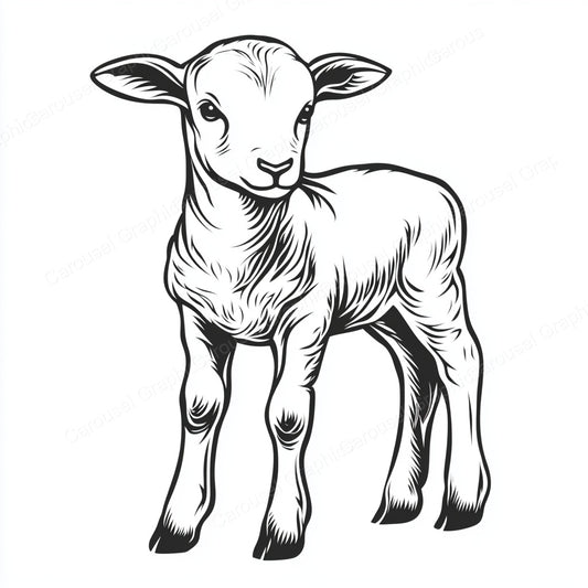 Lamb Vector Graphic preview