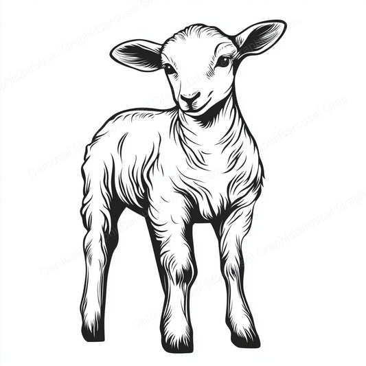 Lamb Vector Graphic preview