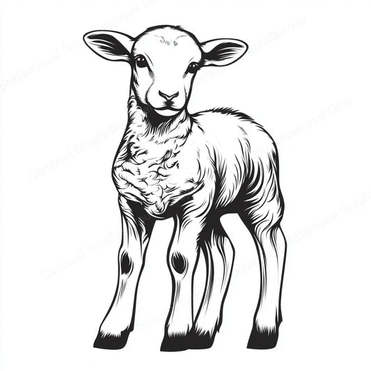 Lamb Vector Graphic preview
