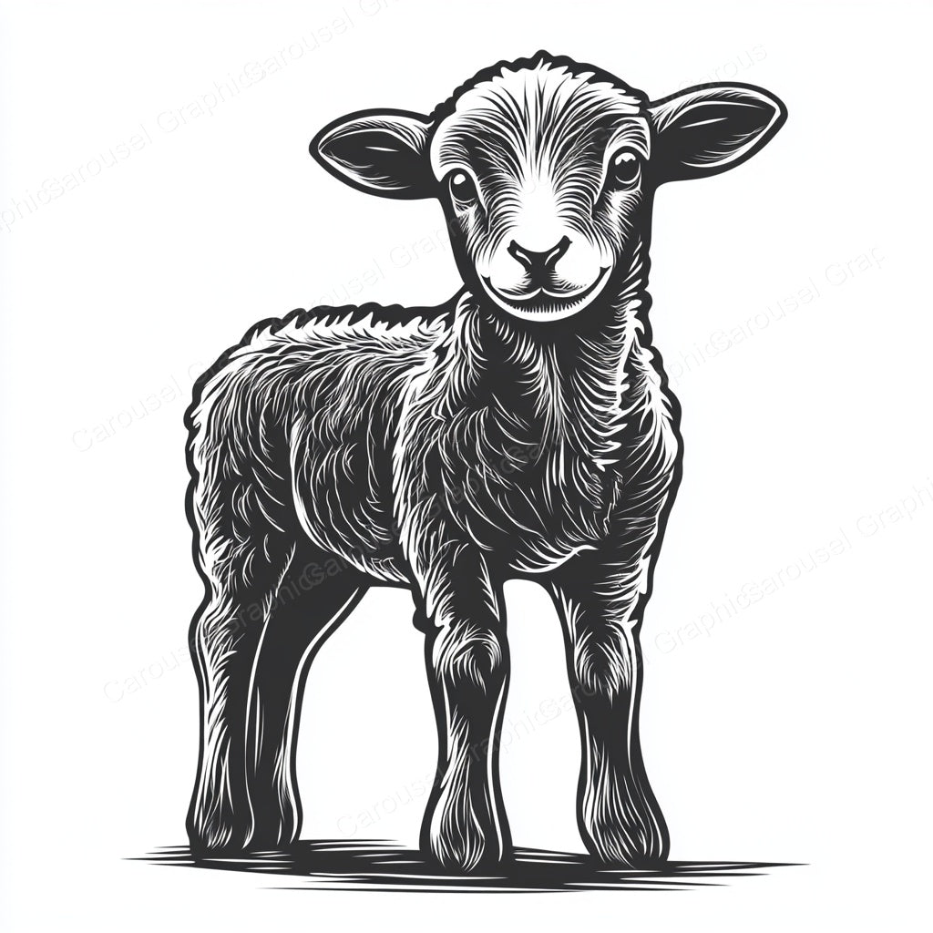 Lamb Vector Graphic preview