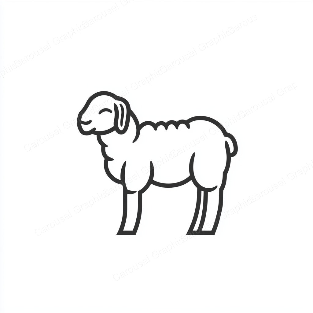 Lamb Vector Graphic preview