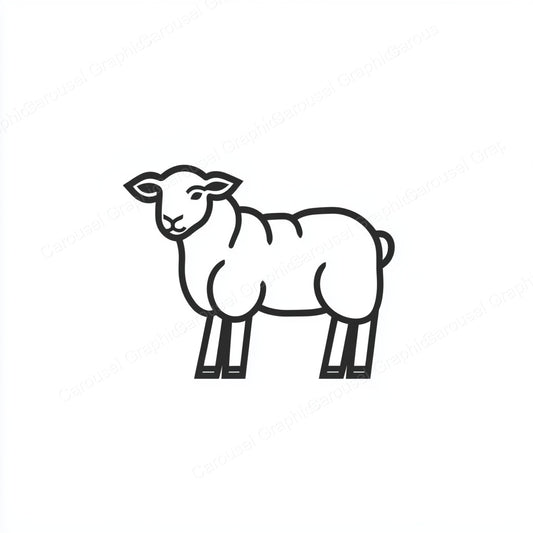 Lamb Vector Graphic preview