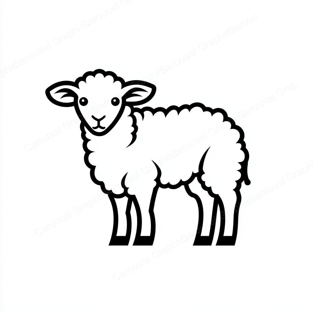 Lamb Vector Graphic preview