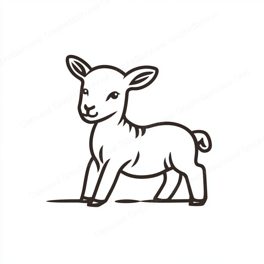 Lamb Vector Graphic preview