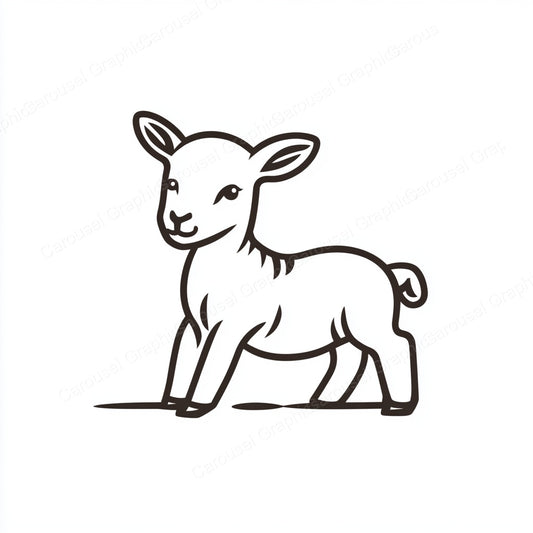 Lamb Vector Graphic preview