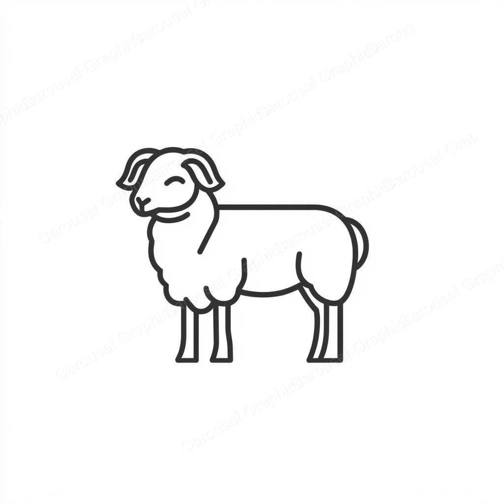Lamb Vector Graphic preview