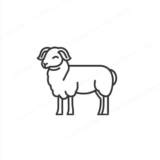 Lamb Vector Graphic preview