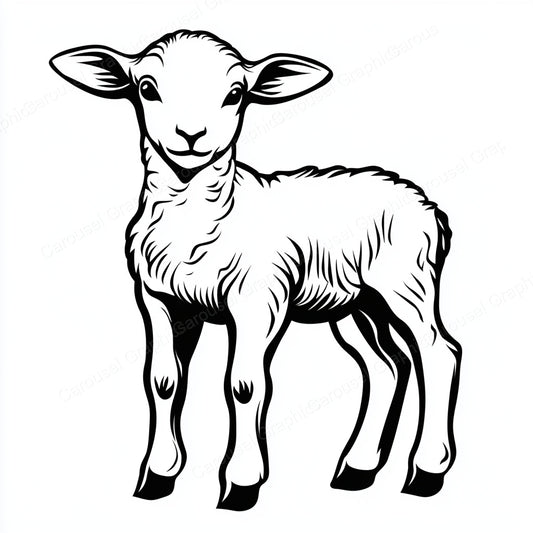Lamb Vector Graphic preview