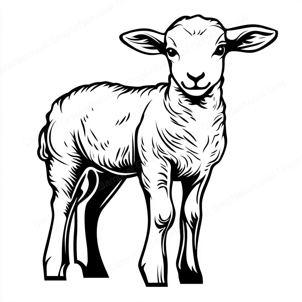Lamb Vector Graphic preview