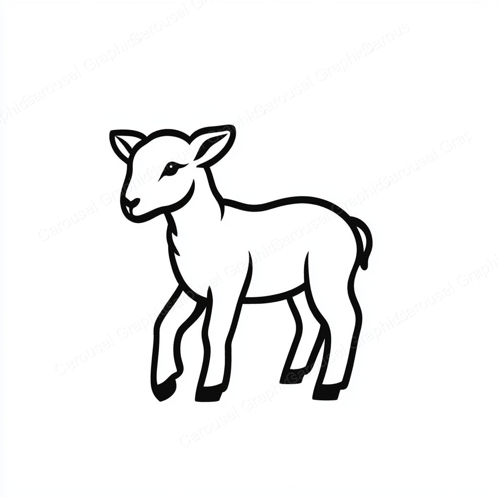 Lamb Vector Graphic preview