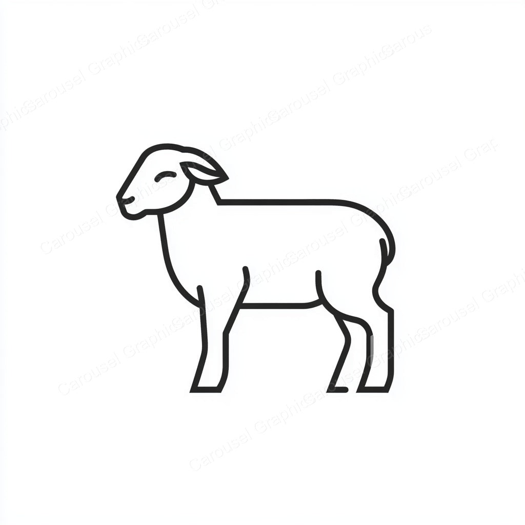 Lamb Vector Graphic preview