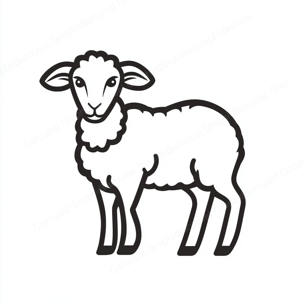 Lamb Vector Graphic preview