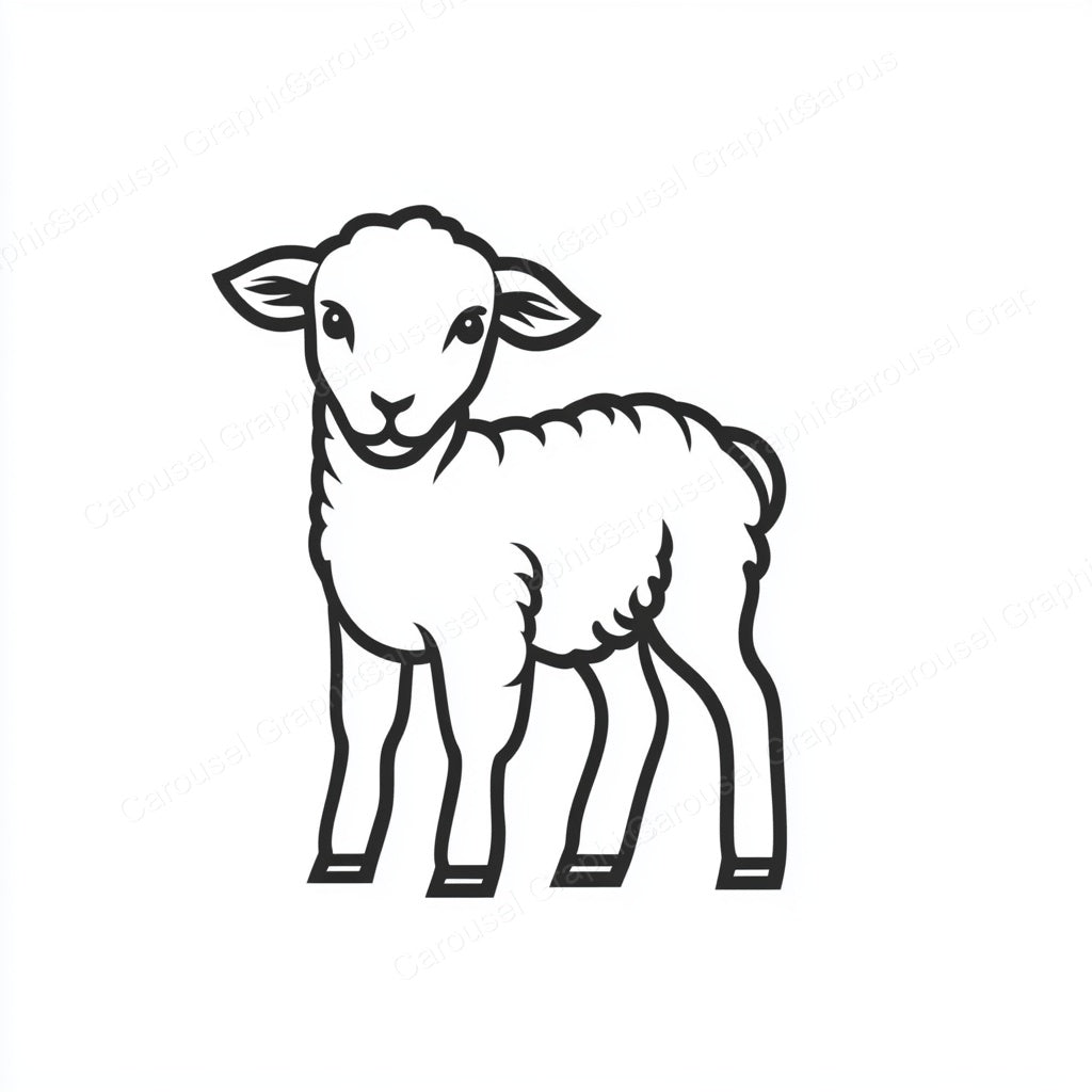 Lamb Vector Graphic preview
