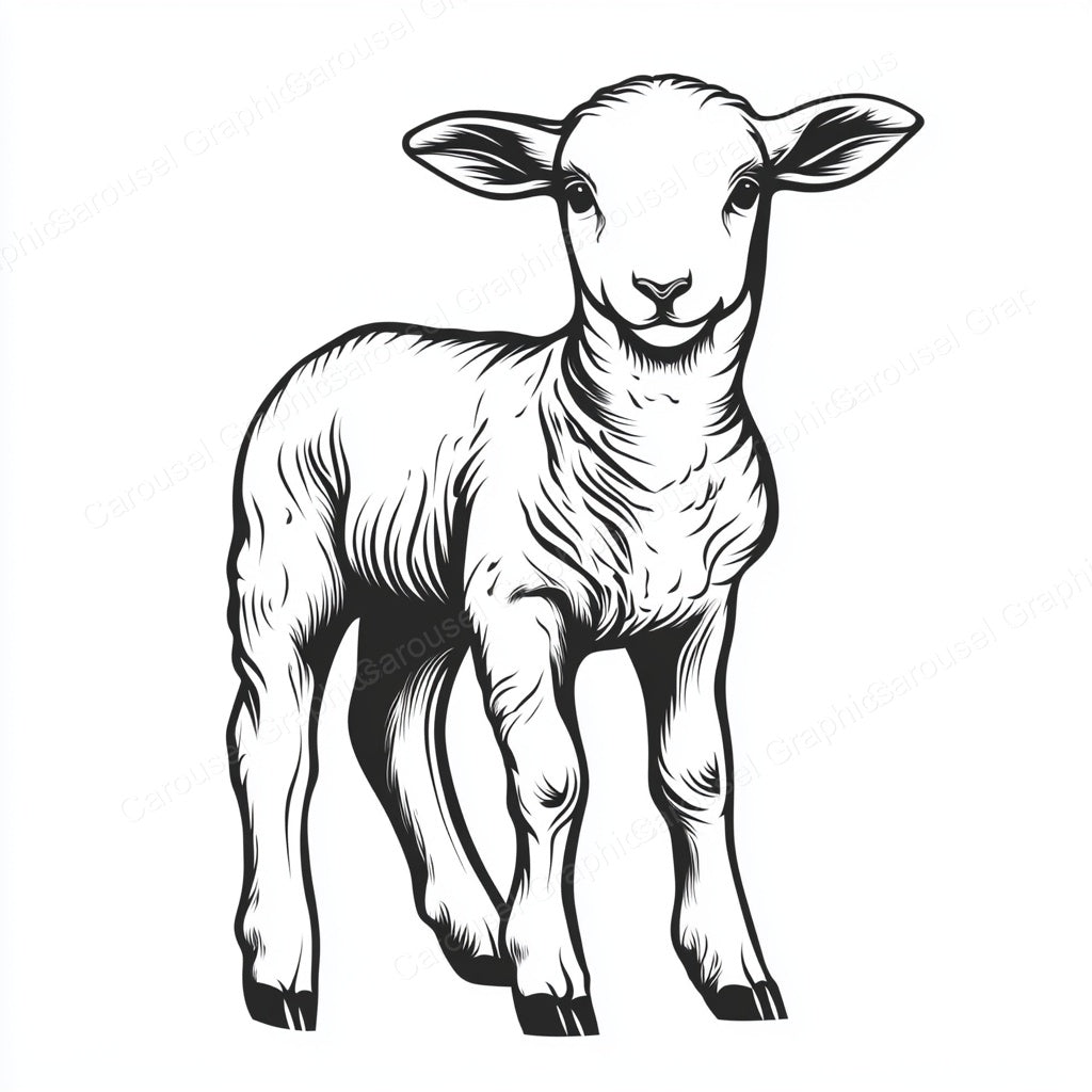 Lamb Vector Graphic preview