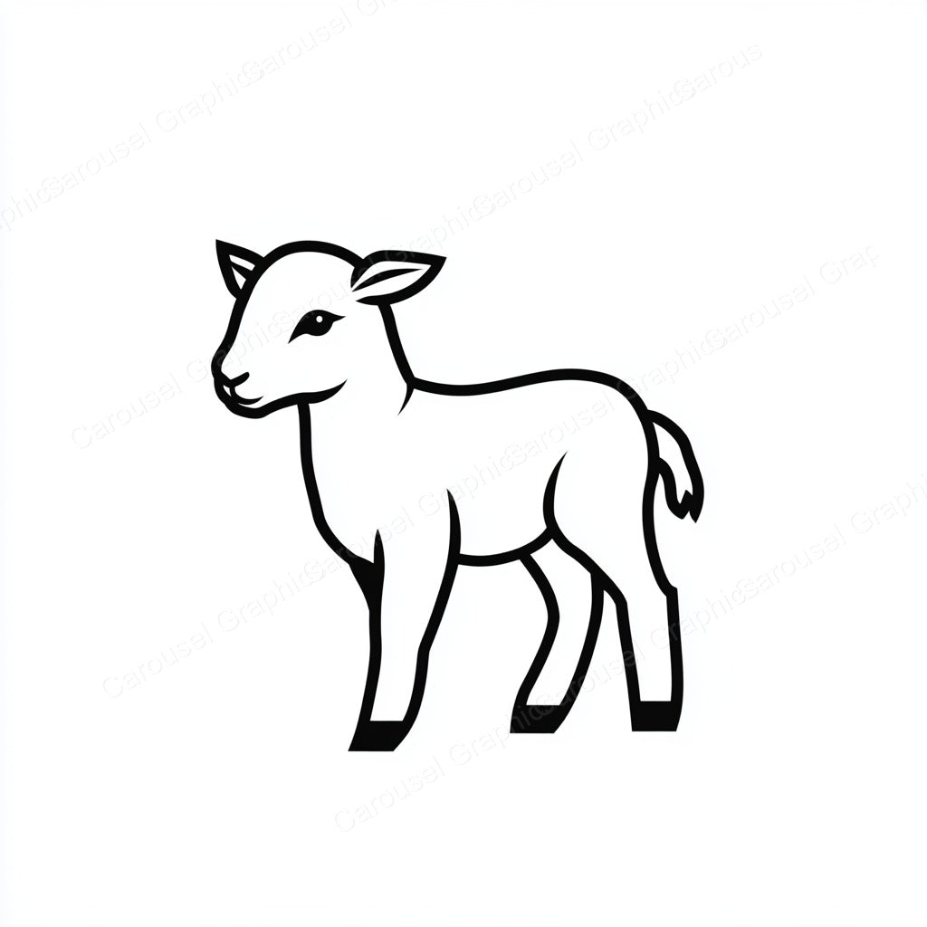 Lamb Vector Graphic preview