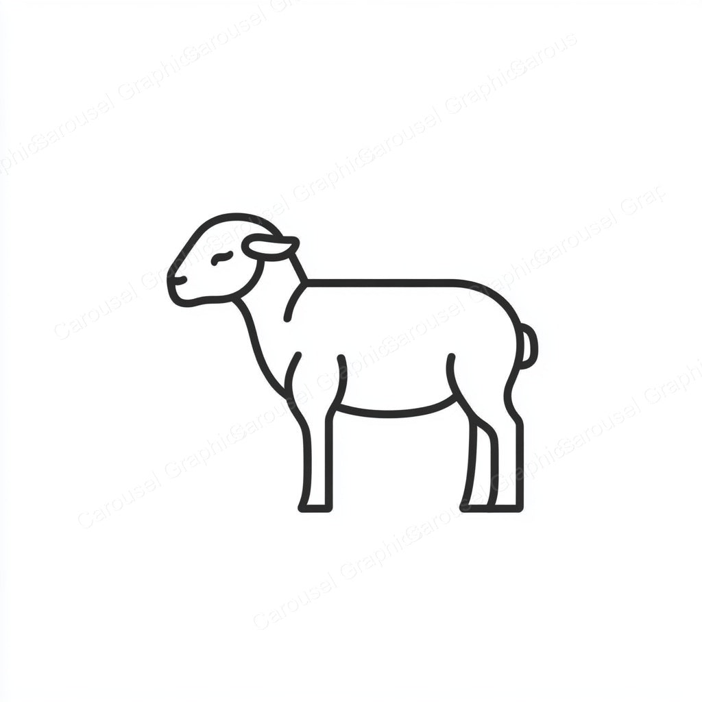 Lamb Vector Graphic preview