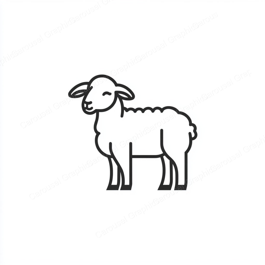 Lamb Vector Graphic preview