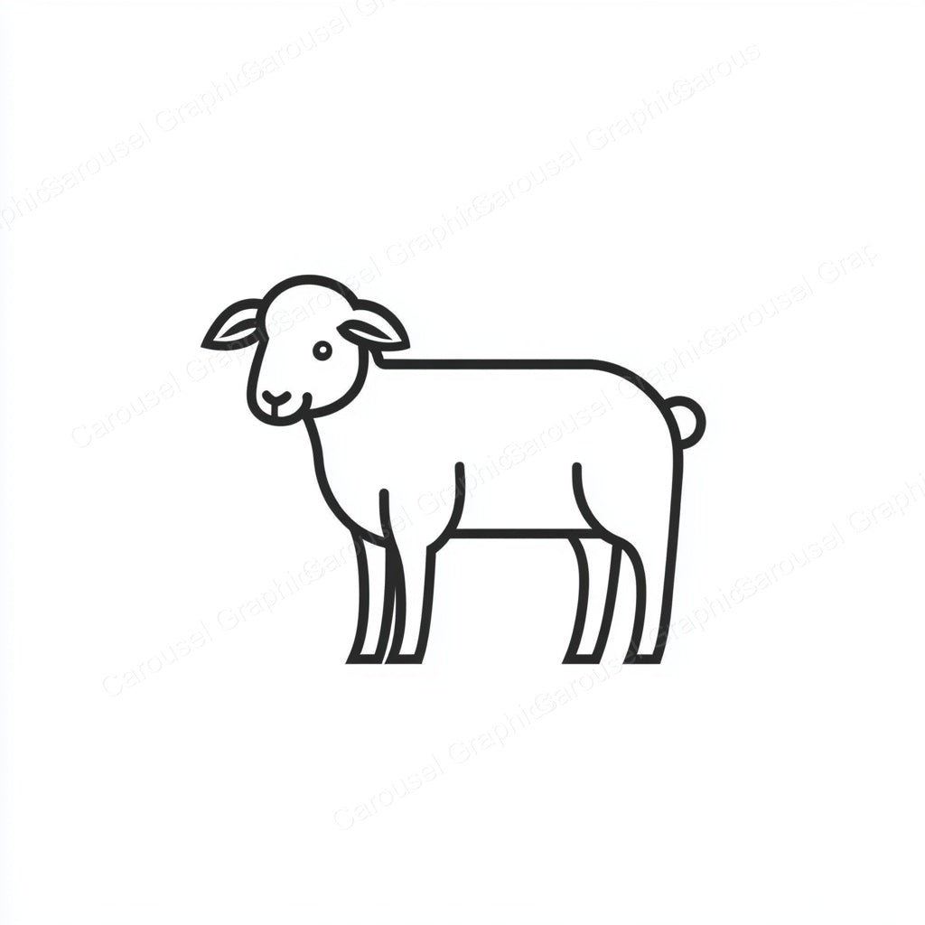 Lamb Vector Graphic preview