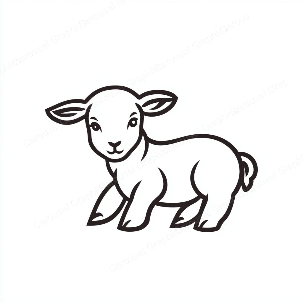 Lamb Vector Graphic preview