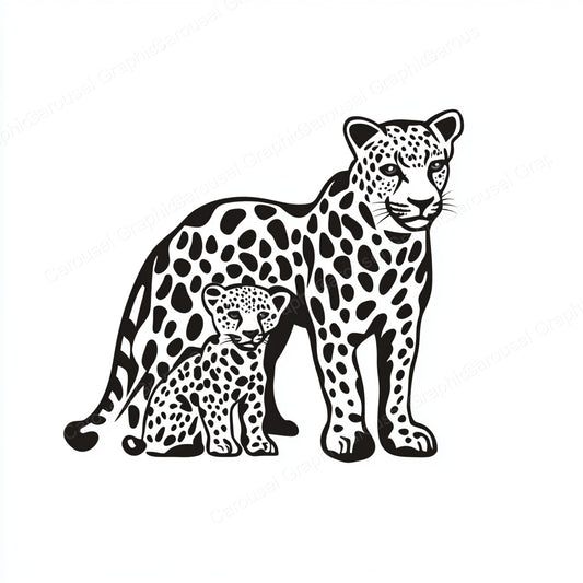 Leopard Vector Graphic preview