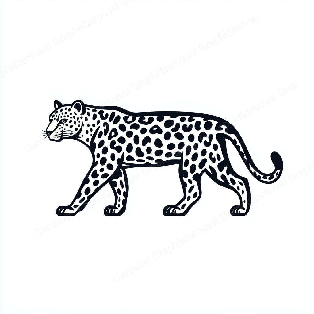 Leopard Vector Graphic preview