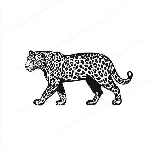 Leopard Vector Graphic preview