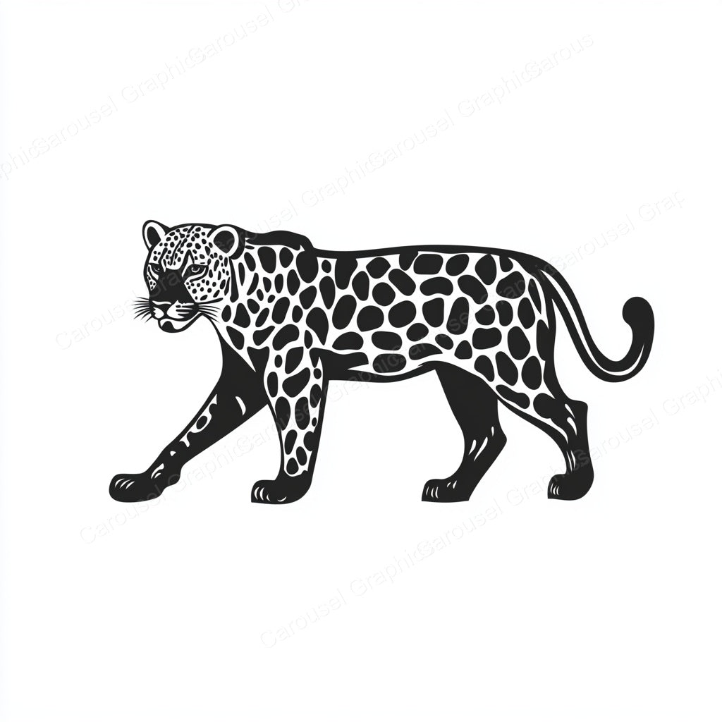Leopard Vector Graphic preview