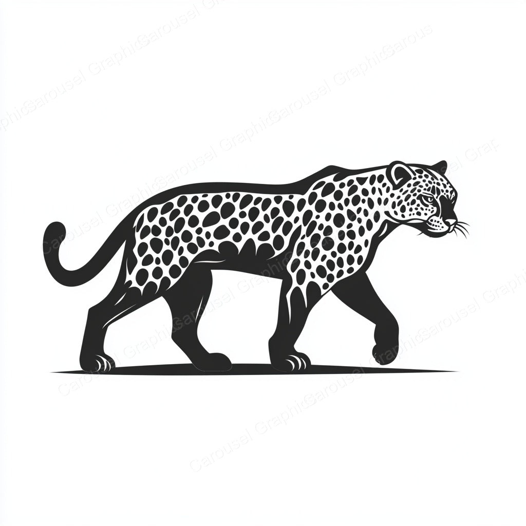Leopard Vector Graphic preview
