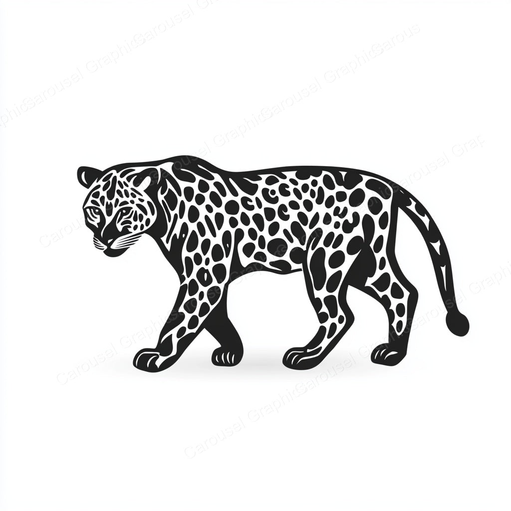 Leopard Vector Graphic preview