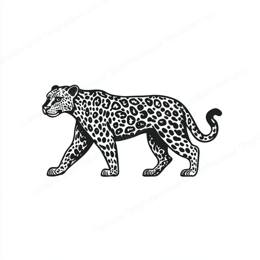Leopard Vector Graphic preview