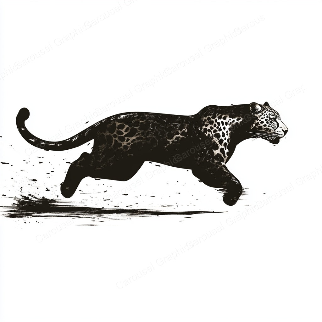 Leopard Vector Graphic preview