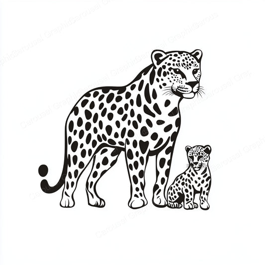 Leopard Vector Graphic preview