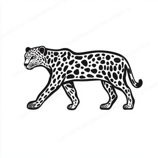 Leopard Vector Graphic preview