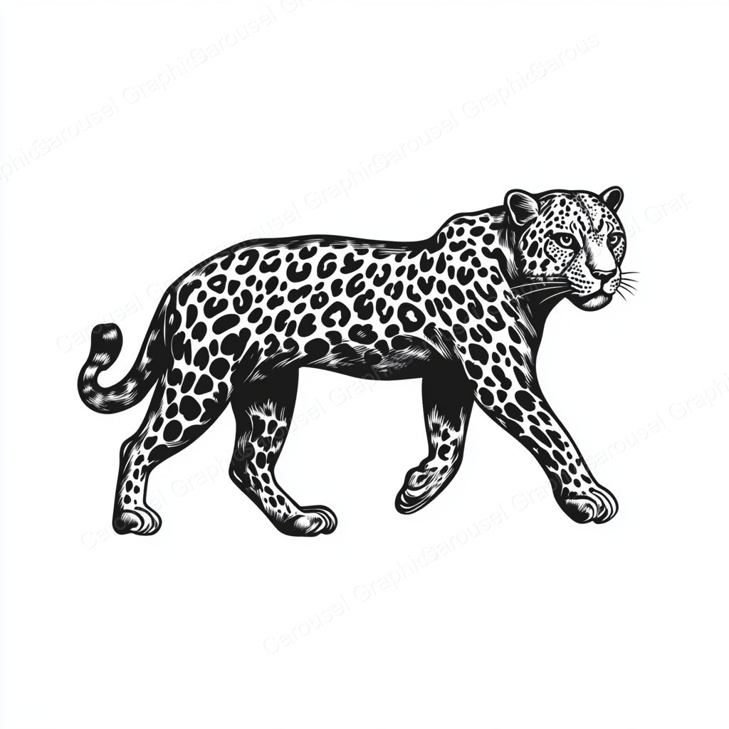 Leopard Vector Graphic preview