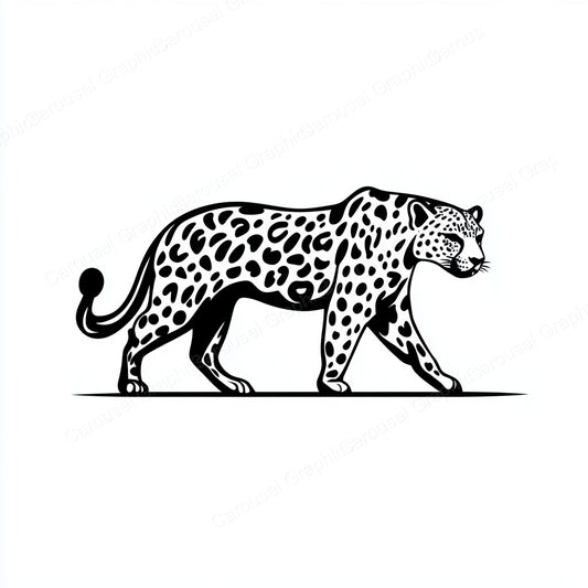 Leopard Vector Graphic preview