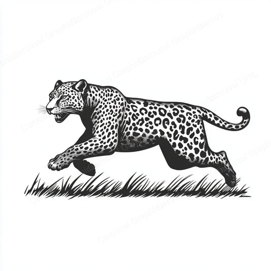 Leopard Vector Graphic preview
