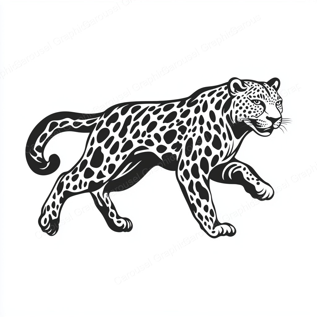 Leopard Vector Graphic preview