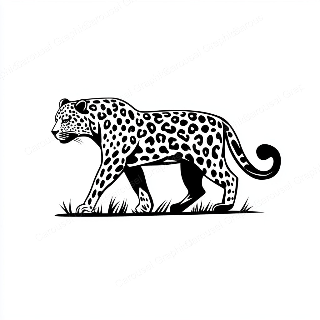 Leopard Vector Graphic preview