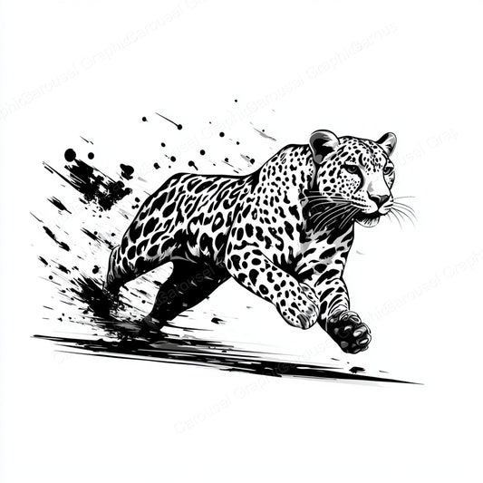 Leopard Vector Graphic preview