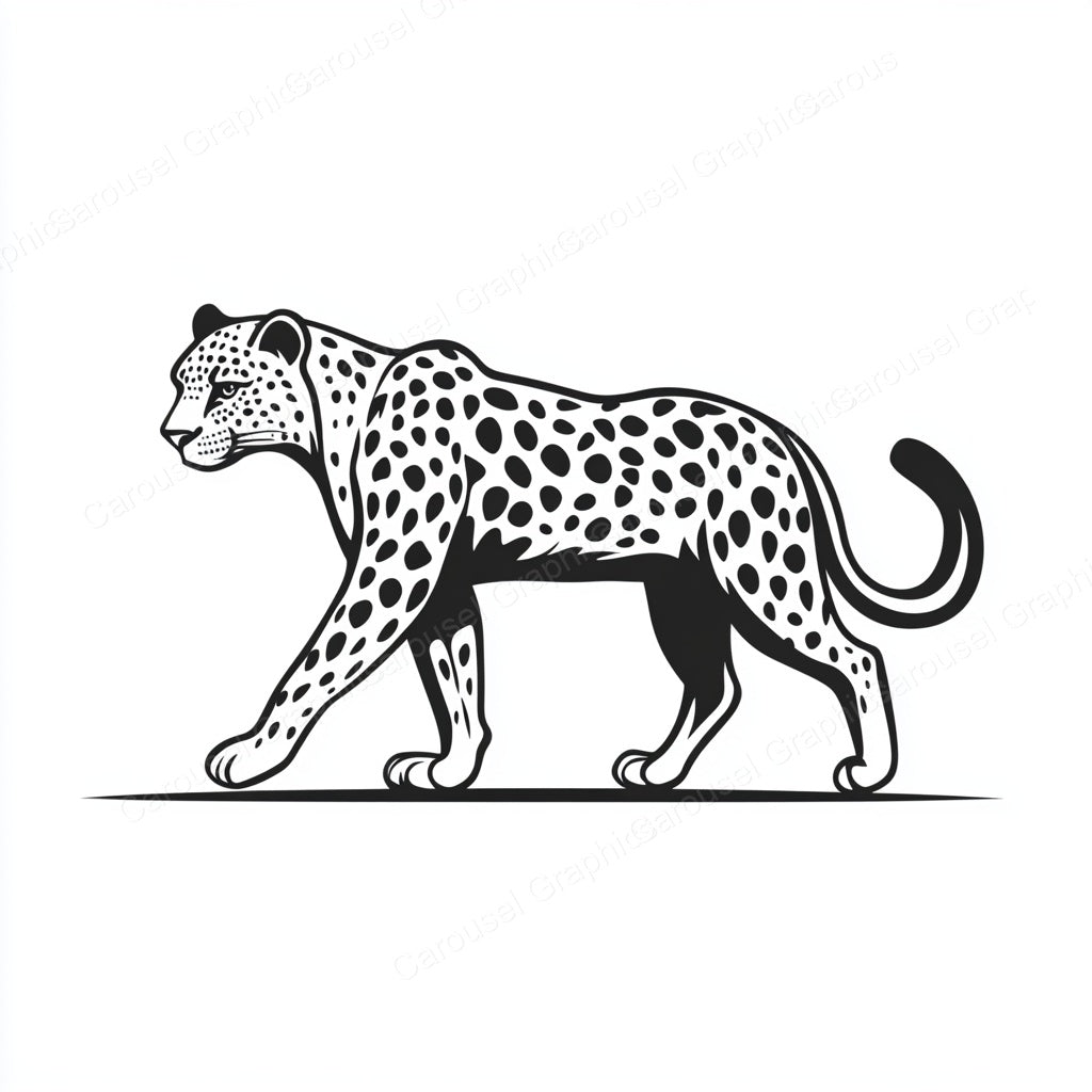 Leopard Vector Graphic preview