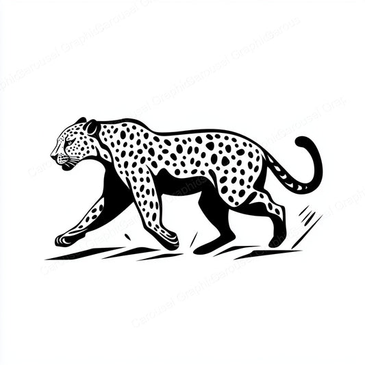 Leopard Vector Graphic preview